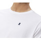 homme t-shirt básica bordado a cont blanco p