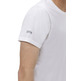 homme t-shirt básica bordado a cont blanco p