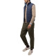 cazadora homme  el ganso veste básico acolchado marin