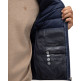 cazadora homme  el ganso veste básico acolchado marin