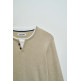 homme knit henley w/ collar maillot d 003