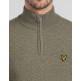 maillot homme  lyle & scott lambswool blend quarter zip ju