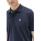 homme pôle lavado bordado a contrast azul mar
