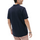 homme pôle lavado bordado a contrast azul mar