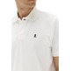 homme pôle lavado bordado a contrast blanco p
