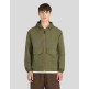 maillot homme  lyle & scott waxed hooded utility jacket