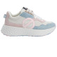 chaussure femme  noname carter jogger w suede/knit/sue