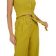 femme pantalon pistach