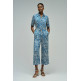singe femme  salsa jeans short-sleeved print jumpsuit