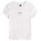 t-shirt femme tommy hilfiger tjw slim ess logo 1 tee ext