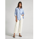jeans femme pepe jeans wide leg jeans uhw