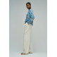 chemise femme  salsa jeans wrap blouse