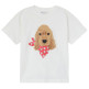 t-shirt fille  ciafan t-shirt de fille con estampado