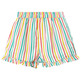 le short fille  ciafan shorts de fille rayas multicolo