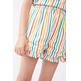 le short fille  ciafan shorts de fille rayas multicolo