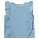 t-shirt fille  ciafan top de fille efecto denim