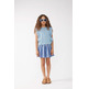 t-shirt fille  ciafan top de fille efecto denim