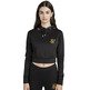 sweat-shirt femme  siksilkk majestic cropped track