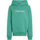 sweat-shirt calvin klein inst. logo reg. terry hoodie