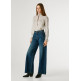 jeans femme  pepe jeans wide leg hw archive