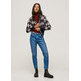 jeans femme pepe jeans violet