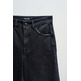 jeans femme  salsa jeans faith wide black wash
