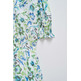 robe femme salsa jeans dress with lace detail print