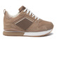 chaussure femme  th mix material wedge sneaker