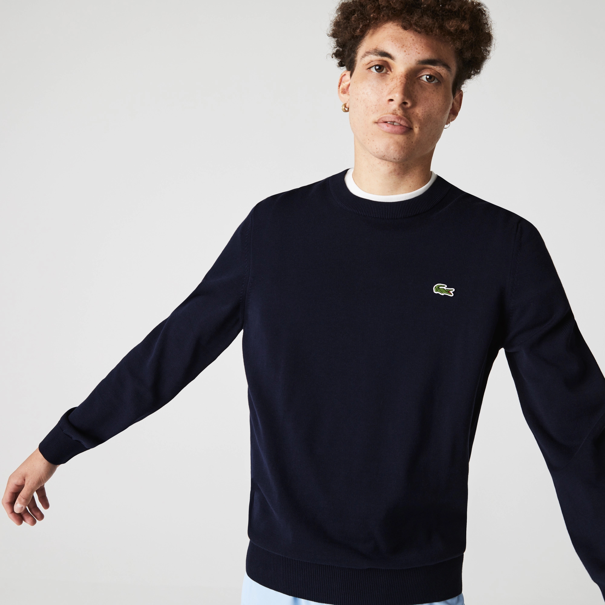 maillot homme lacoste tricot kornerdenim
