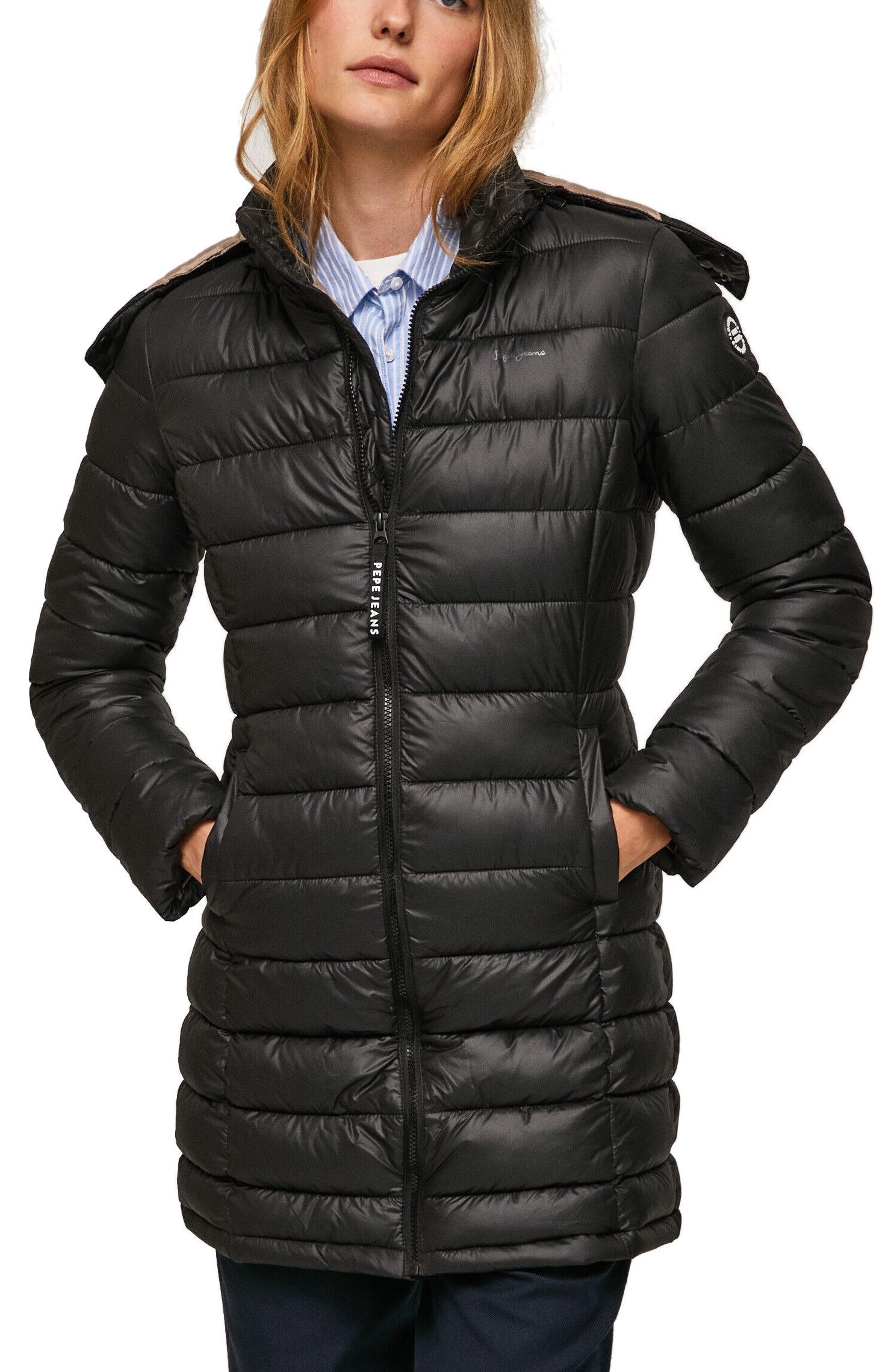 manteau femme pepe jean