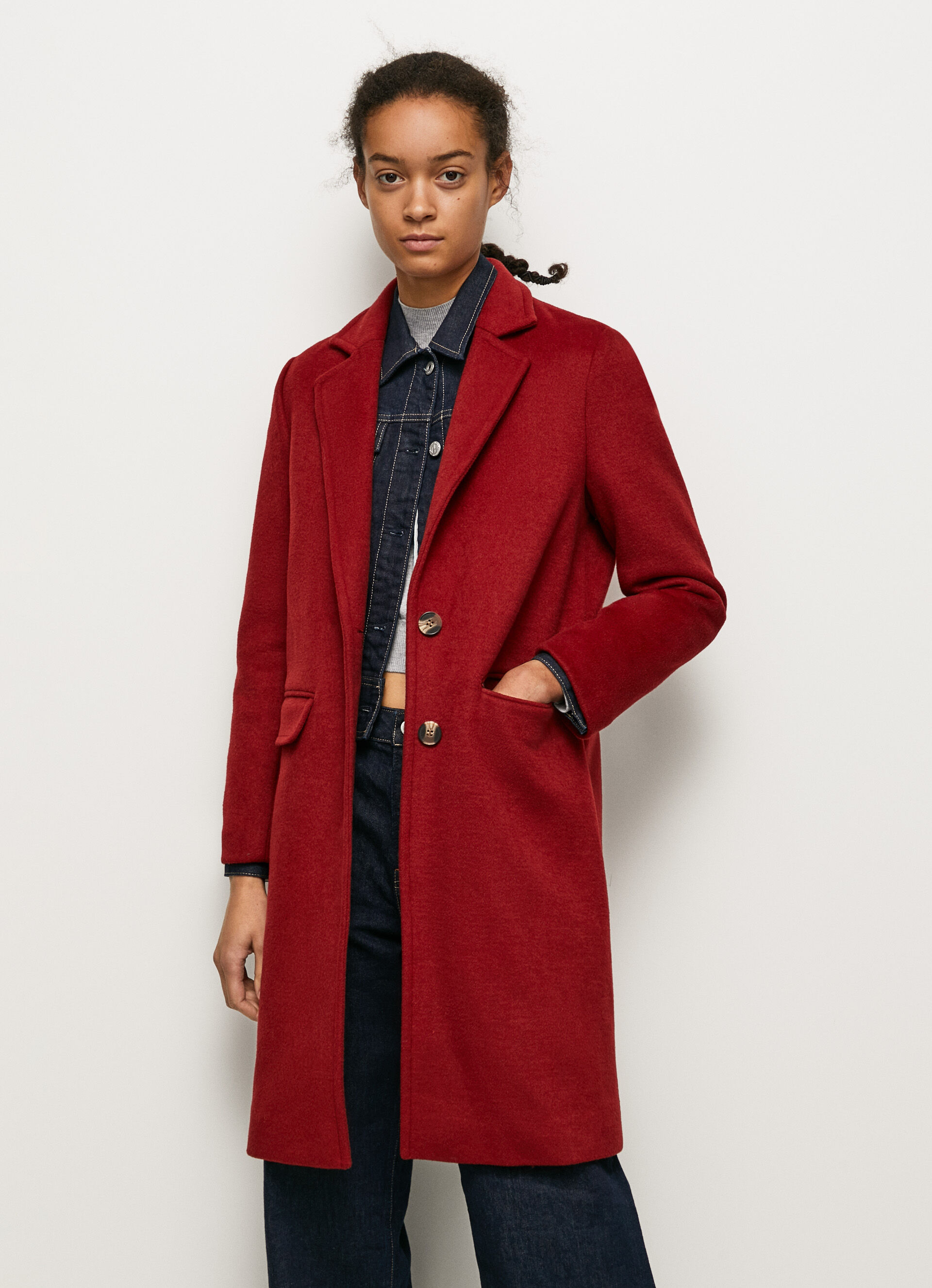 manteau femme pepe jean