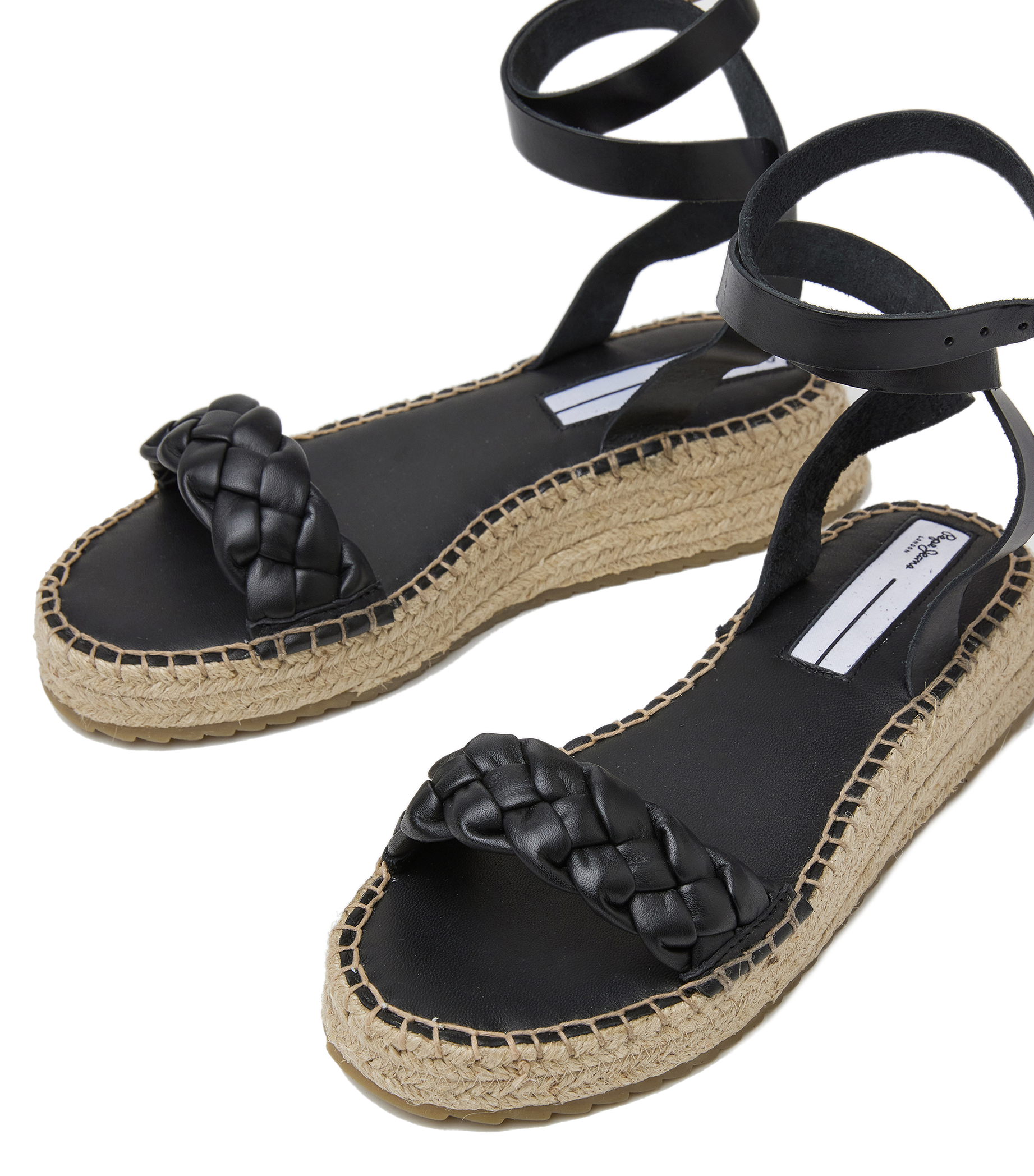 sandale femme pepe jeans kate braided kornerdenim